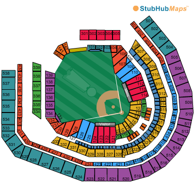 Detailed Citi Field Seating Chart