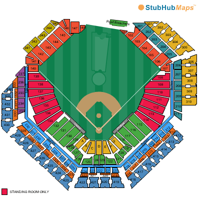 Phillies Ballpark Seating Chart