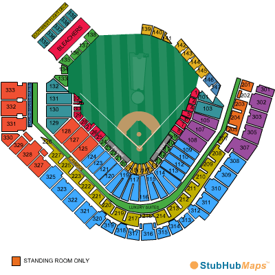 Pirates Stadium Seating Chart