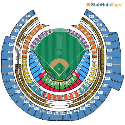 Rogers Centre Baseball Seating Chart
