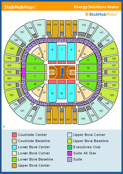 Vivint Arena Jazz Seating Chart