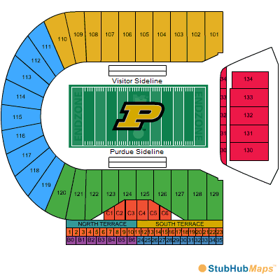 Purdue Stadium Seating Chart