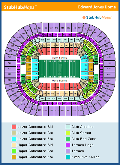 Nfl Stadium Seating Charts Stadiums Of Pro Football.