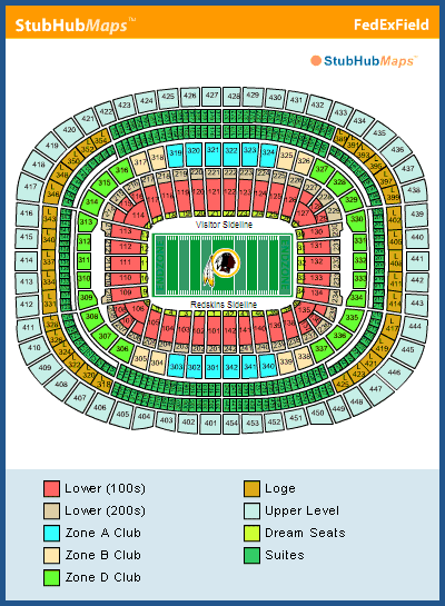 fedex zone charts from miami