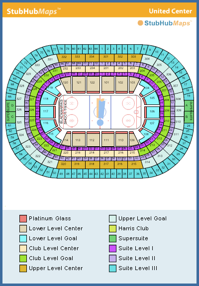 United Center Blackhawks Seating Chart