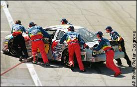 Jeff Gordon's pit crew