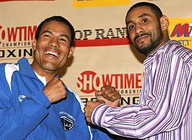 Jose Luis Castillo (left), Diego Corrales
