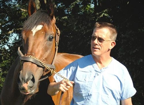 Dr. Dean Richardson and Barbaro
