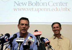 Dr. Dean Richardson and MIchael Matz