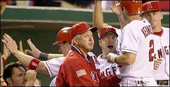 Angels celebrate