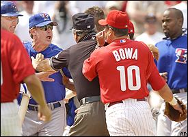 Bowa & Halladay Fight