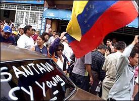 Venezuelans celebrate