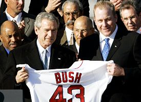 George W. Bush and Red Sox