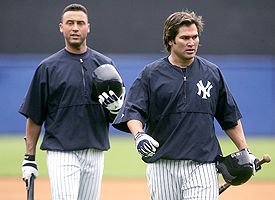 Johnny Damon and Derek Jeter