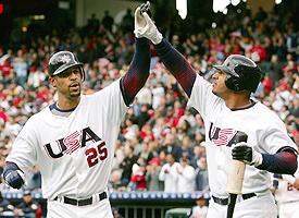 Derrek Lee and Vernon Wells