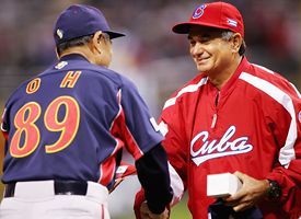 Sadaharu Oh and Higenio Velez