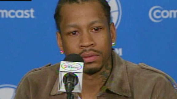 allen iverson sixers. Allen Iverson on rejoining the