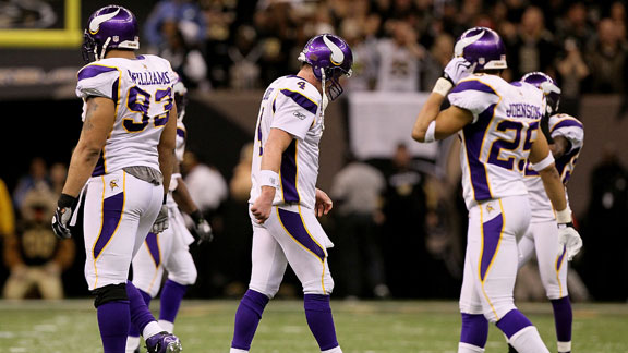 N.F.C. Championship Final: Saints 31, Vikings 28 (Overtime) - The