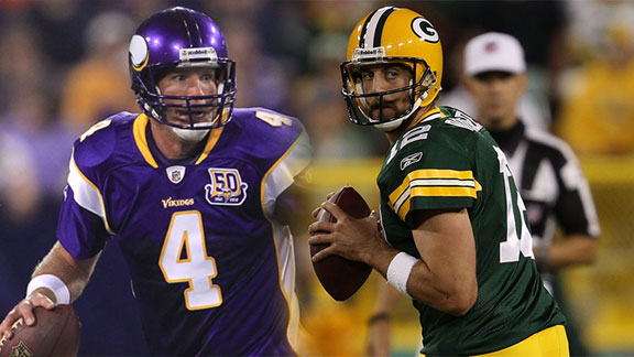 If you think the Packers' Aaron Rodgers owns the Bears, check out his  numbers vs. the Vikings - ESPN - Minnesota Vikings Blog- ESPN