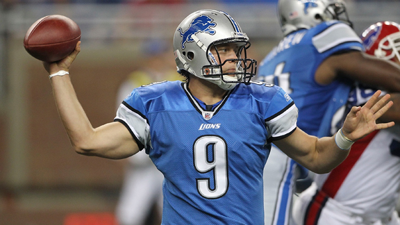 Video - Stafford's INT Leads To Bills' TD