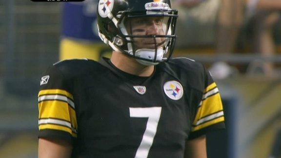 Video - Roethlisberger Plays In Preseason Finale