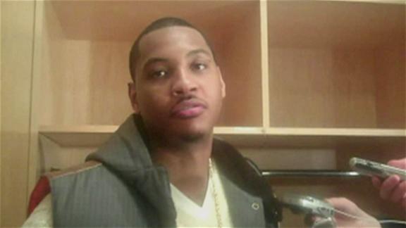 Carmelo Anthony Nets. Carmelo Anthony talks about the Nuggets loss to the Nets Monday and the