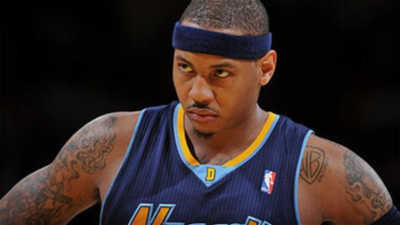 carmelo anthony on knicks. Carmelo Anthony on joining the