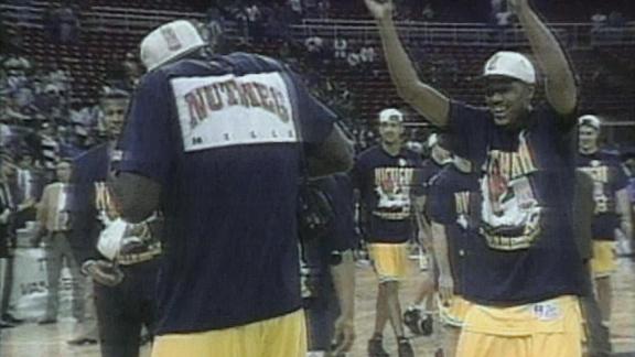 jalen rose draft day suit. Jalen Rose, Jimmy King,