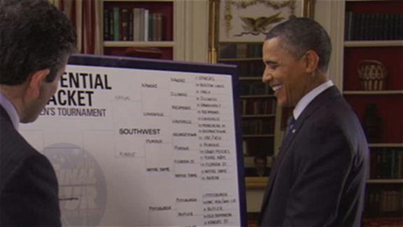 barack obama bracket. President Barack Obama makes