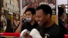 Video - Shane Mosley explains dealing with spotlight