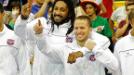 Jos� Juan Barea habla del oro que gan� Puerto Rico en b�squetbol en los Juegos Panamericanos.