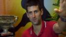 El campe�n del Australian Open, Novak Djokovic, estuvo mano a mano con <i>SportsCenter</i> en ESPN.