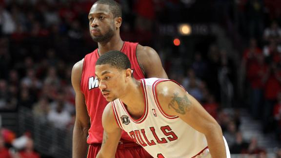 Derrick Rose of Chicago Bulls game-time decision vs. Miami Heat ...