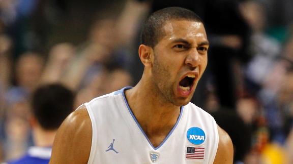 2012 men's NCAA tournament -- North Carolina Tar Heels' Kendall ...