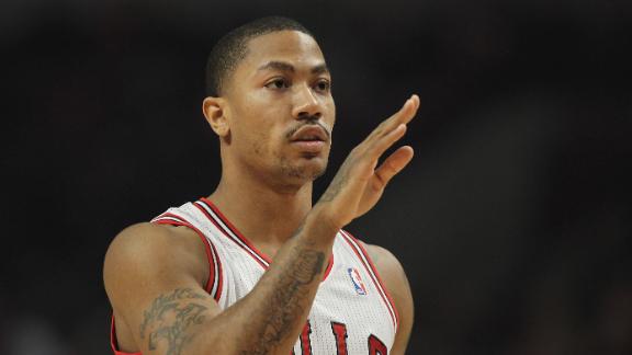 Bulls' Rose (ankle) sidelined against Knicks