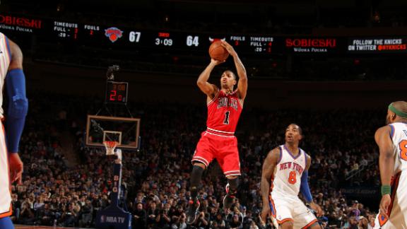 Bulls' Rose (ankle) returns, starts vs. Heat
