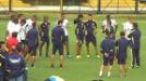 La Selección Colombia comenzó el primer microciclo de entrenamientos con jugadores del fútbol local. Sólo los arqueros Castillo y Martinez ya han estado en la selección mayor.