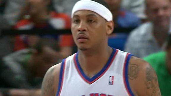 Video - Carmelo Drops Triple-Double On Celtics