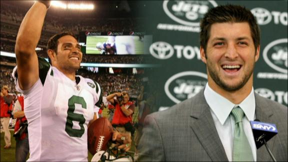Report: Sanchez impressed with Tebow so far