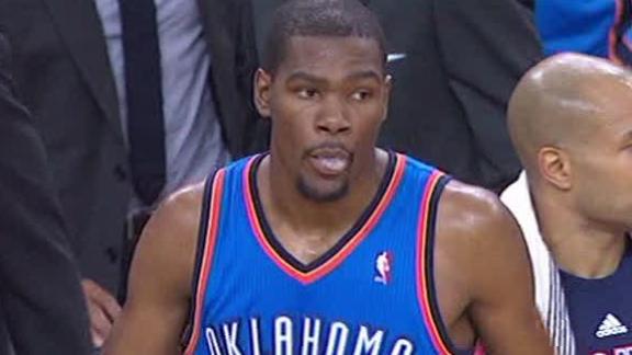 Video - Durant Drops A Double-Double On Kings