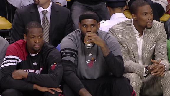 Video - Big Three Rest, Heat Fall To Celtics