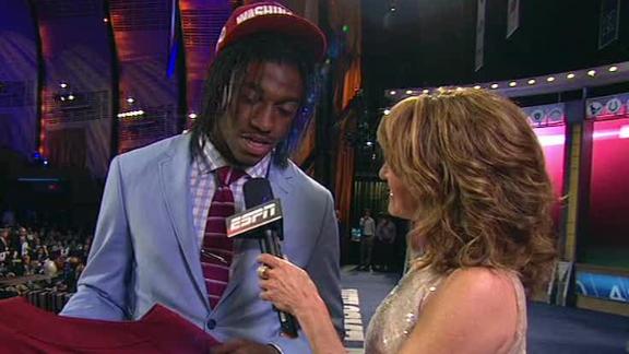Video - Robert Griffin III Drafted By Redskins