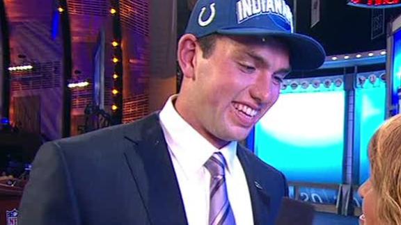 Video - Andrew Luck On Being Drafted No. 1 Overall