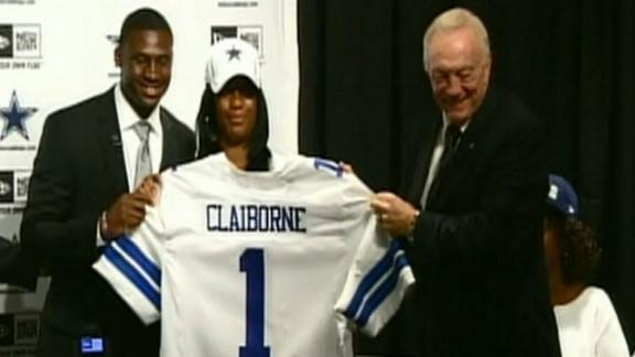 Video - Claiborne Arrives In Dallas