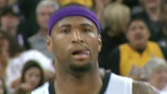 Video - Cousins' Double-Double Leads Kings Past Lakers
