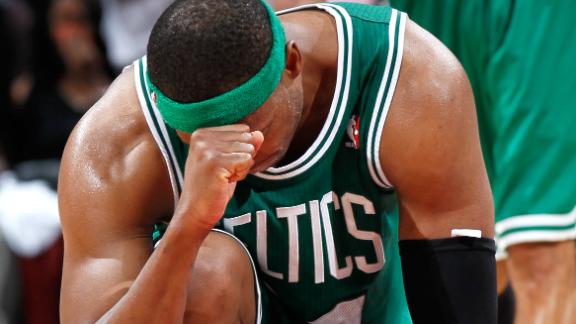 Video - FT:  Pierce "Tebows" After Free Throw
