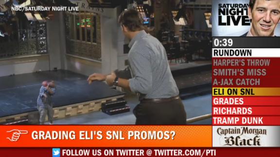 Video - PTI:  Grading Eli's SNL Promo