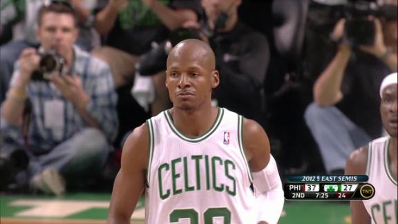 Video - Rondo's Triple-Double Powers C's