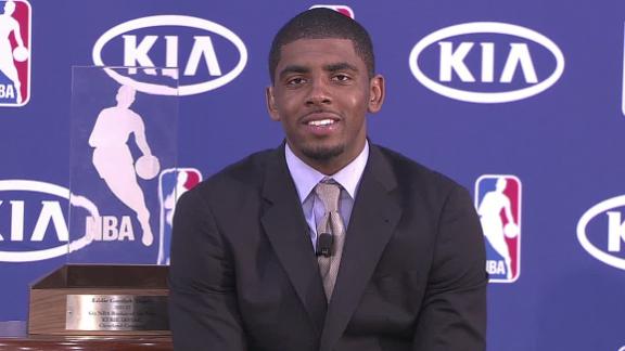 Cavs' Irving runaway winner of rookie of year