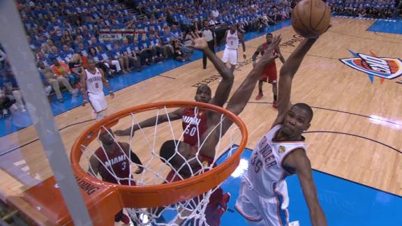 Video - Durant Soars In For The Dunk